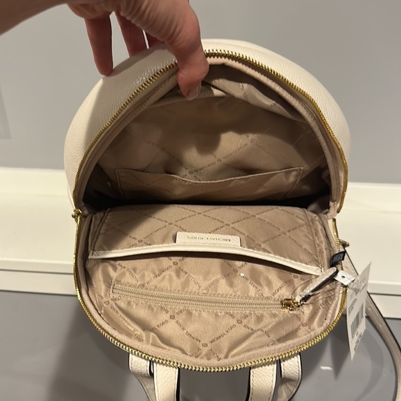 Micheal Kors Medium Leather Backpack - Picture 3 of 4